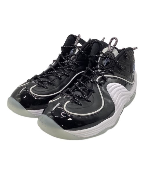 NIKE（ナイキ）NIKE (ナイキ) ミッドカットスニーカー AIR PENNY 2 ブラック×ホワイト サイズ:SIZE 29の古着・服飾アイテム