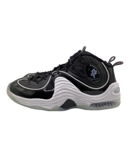 NIKE（ナイキ）NIKE (ナイキ) ミッドカットスニーカー AIR PENNY 2 ブラック×ホワイト サイズ:SIZE 29の古着・服飾アイテム