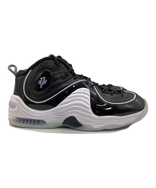 NIKE（ナイキ）NIKE (ナイキ) ミッドカットスニーカー AIR PENNY 2 ブラック×ホワイト サイズ:SIZE 29の古着・服飾アイテム