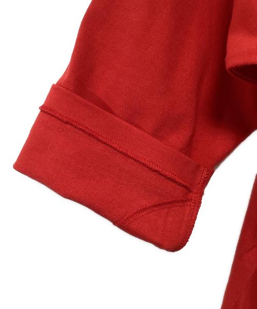 Champion（チャンピオン）Champion (チャンピオン) 3/4スリーブフットボールTシャツ レッド サイズ:SIZE L 未使用品の古着・服飾アイテム