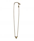 LOUIS VUITTONルイ ヴィトン）の古着「エッセンシャルV ネックレス」｜ゴールド