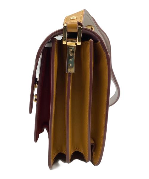 MARNI（マルニ）MARNI (マルニ) ショルダーバッグ レッド×グレーの古着・服飾アイテム