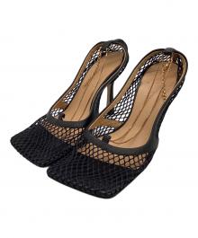 BOTTEGA VENETA（ボッテガベネタ）の古着「ストレッチパンプス」｜ブラック