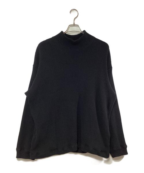 PERS PROJECTS（パースプロジェクト）PERS PROJECTS (パースプロジェクト) ワッフルカットソー ブラック サイズ:SIZE 03の古着・服飾アイテム