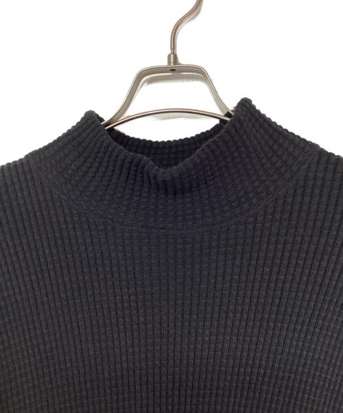 PERS PROJECTS（パースプロジェクト）PERS PROJECTS (パースプロジェクト) ワッフルカットソー ブラック サイズ:SIZE 03の古着・服飾アイテム