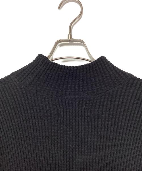 PERS PROJECTS（パースプロジェクト）PERS PROJECTS (パースプロジェクト) ワッフルカットソー ブラック サイズ:SIZE 03の古着・服飾アイテム