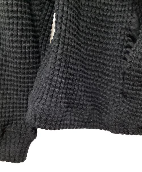 PERS PROJECTS（パースプロジェクト）PERS PROJECTS (パースプロジェクト) ワッフルカットソー ブラック サイズ:SIZE 03の古着・服飾アイテム