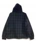 SEDAN ALL-PURPOSE (セダンオールパーパス) FLANNNEL Hoodie ネイビー×グリーン サイズ:SIZE XL：9000円