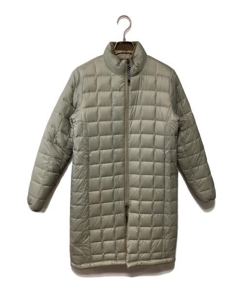 TAION（タイオン）TAION (タイオン) キルティングダウンコート ライトグレー サイズ:Mの古着・服飾アイテム