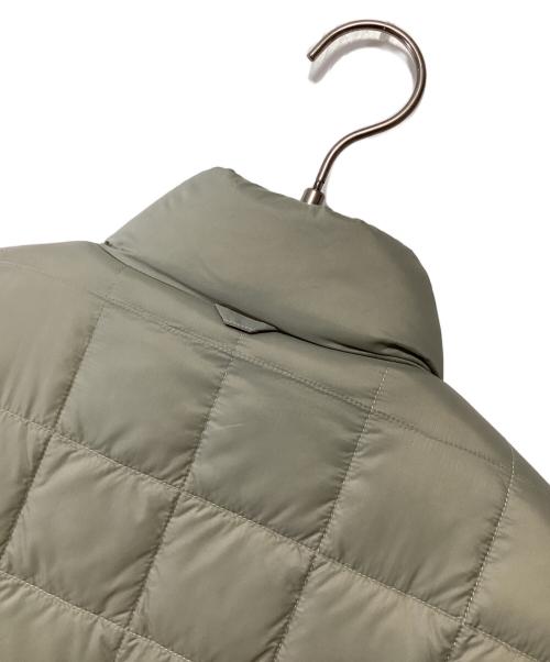 TAION（タイオン）TAION (タイオン) キルティングダウンコート ライトグレー サイズ:Mの古着・服飾アイテム