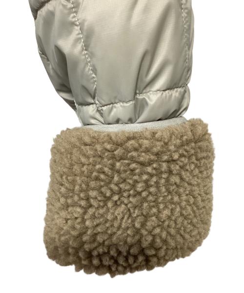 TAION（タイオン）TAION (タイオン) キルティングダウンコート ライトグレー サイズ:Mの古着・服飾アイテム