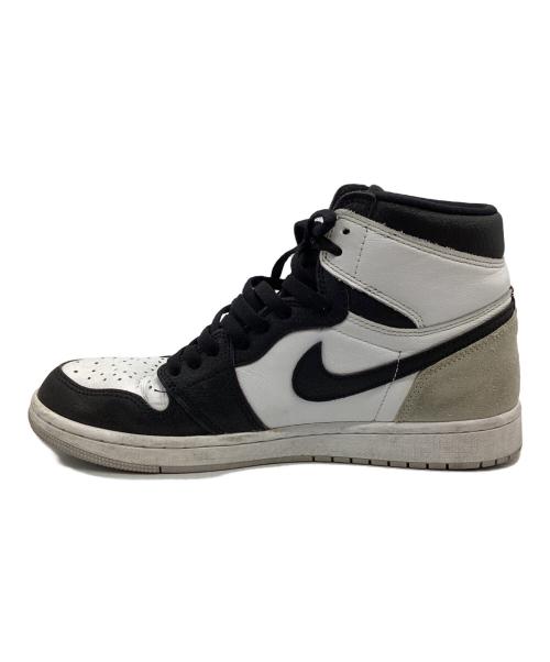 NIKE（ナイキ）NIKE (ナイキ) AIR JORDAN 1 RETRO HIGH OG ブラック×ホワイト サイズ:US 9.5の古着・服飾アイテム