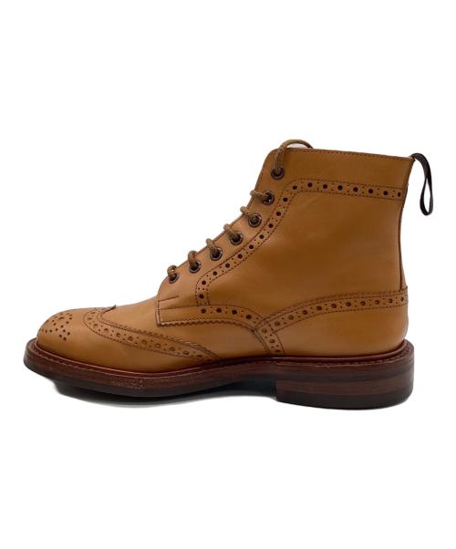 Tricker's（トリッカーズ）Tricker's (トリッカーズ) ウィングチップブーツ ブラウン サイズ:6 1/2の古着・服飾アイテム