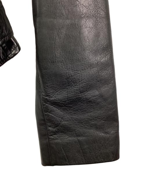 DIESEL（ディーゼル）DIESEL (ディーゼル) ダブルライダースジャケット ブラック サイズ:SIZE Sの古着・服飾アイテム