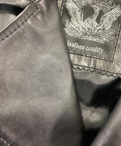 DIESEL（ディーゼル）DIESEL (ディーゼル) ダブルライダースジャケット ブラック サイズ:SIZE Sの古着・服飾アイテム