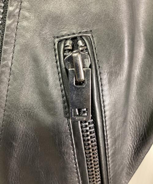 DIESEL（ディーゼル）DIESEL (ディーゼル) ダブルライダースジャケット ブラック サイズ:SIZE Sの古着・服飾アイテム