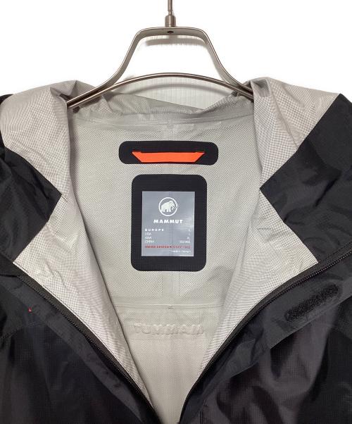 MAMMUT（マムート）MAMMUT (マムート) マイクロレイヤーハードシェルフーデッド ブラック サイズ:SIZE XLの古着・服飾アイテム