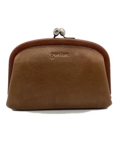 genten（ゲンテン）genten (ゲンテン) がま口財布 ブラウンの古着・服飾アイテム