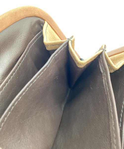 genten（ゲンテン）genten (ゲンテン) がま口財布 ブラウンの古着・服飾アイテム