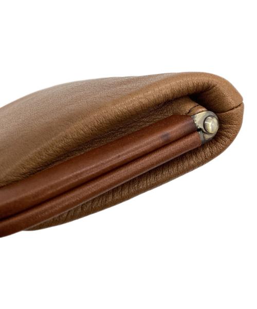 genten（ゲンテン）genten (ゲンテン) がま口財布 ブラウンの古着・服飾アイテム