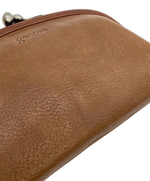 genten（ゲンテン）genten (ゲンテン) がま口財布 ブラウンの古着・服飾アイテム