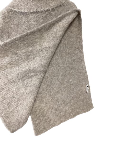 COLUMN（コラム）COLUMN (コラム) ノースリーブタートルネックニット ライトブラウン サイズ:Fの古着・服飾アイテム