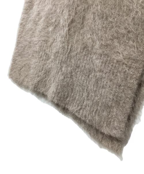 COLUMN（コラム）COLUMN (コラム) ノースリーブタートルネックニット ライトブラウン サイズ:Fの古着・服飾アイテム