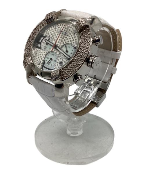 AQUA MASTER（アクアマスター）AQUA MASTER (アクアマスター) クロノグラフ ホワイトの古着・服飾アイテム