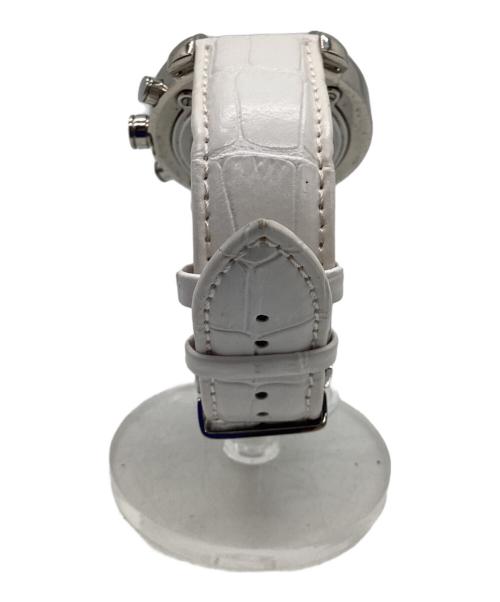 AQUA MASTER（アクアマスター）AQUA MASTER (アクアマスター) クロノグラフ ホワイトの古着・服飾アイテム