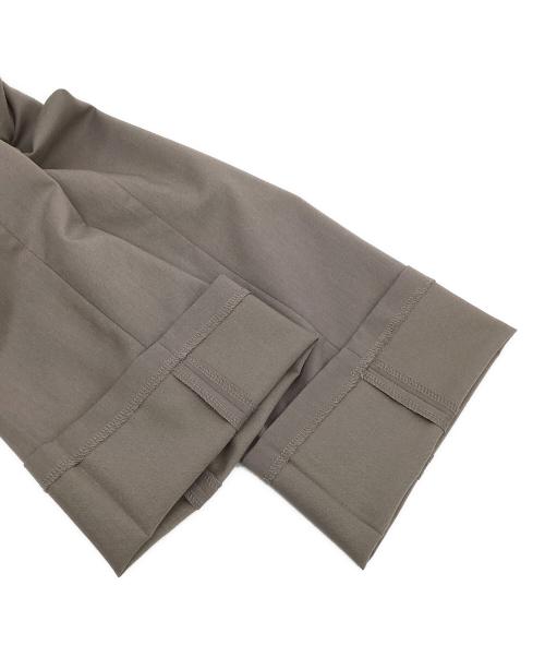 anuans（アニュアンス）anuans (アニュアンス) ストレートラップパンツ ベージュ サイズ:Mの古着・服飾アイテム