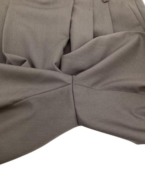 anuans（アニュアンス）anuans (アニュアンス) ストレートラップパンツ ベージュ サイズ:Mの古着・服飾アイテム