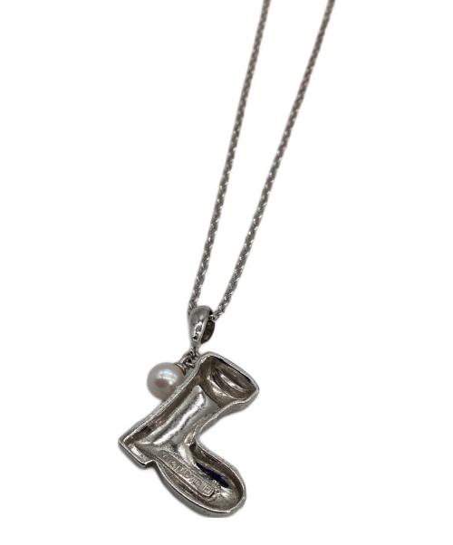 MIKIMOTO（ミキモト）MIKIMOTO (ミキモト) ブーツモチーフネックレス　SILVER925 シルバーの古着・服飾アイテム