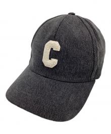 CELINE（セリーヌ）の古着「イニシャルキャップ」｜グレー