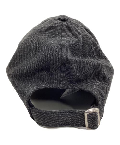 CELINE（セリーヌ）CELINE (セリーヌ) イニシャルキャップ グレー サイズ:Mの古着・服飾アイテム