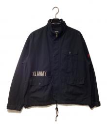 X-LARGE（エクストララージ）の古着「MILITARY RIPSTOP JACKET」｜ブラック