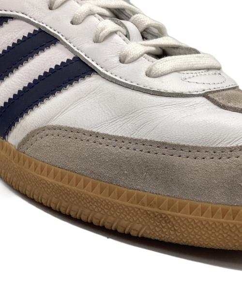 adidas（アディダス）adidas (アディダス) ローカットスニーカー ネイビー×ホワイト サイズ:27.5の古着・服飾アイテム