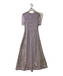 LAGUNA MOON（ラグナムーン）の古着「半袖ワンピース」｜パープル