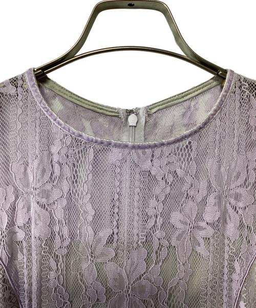 LAGUNA MOON（ラグナムーン）LAGUNA MOON (ラグナムーン) 半袖ワンピース パープル サイズ:S 未使用品の古着・服飾アイテム