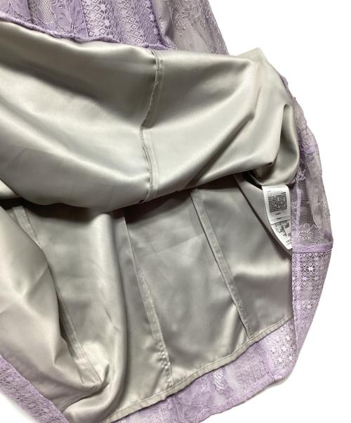 LAGUNA MOON（ラグナムーン）LAGUNA MOON (ラグナムーン) 半袖ワンピース パープル サイズ:S 未使用品の古着・服飾アイテム