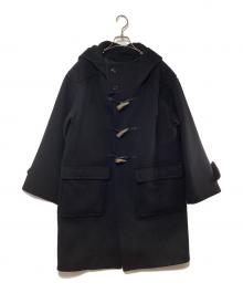 Dessin de mode（デッサンデモード）の古着「ロングダッフルコート」｜ブラック