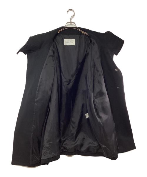 Dessin de mode（デッサンデモード）Dessin de mode (デッサンデモード) ロングダッフルコート ブラック サイズ:1の古着・服飾アイテム