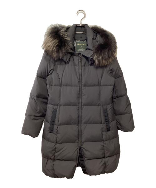 nano・universe（ナノ・ユニバース）nano・universe (ナノ・ユニバース) 西川ダウンコート チャコールグレー サイズ:38の古着・服飾アイテム