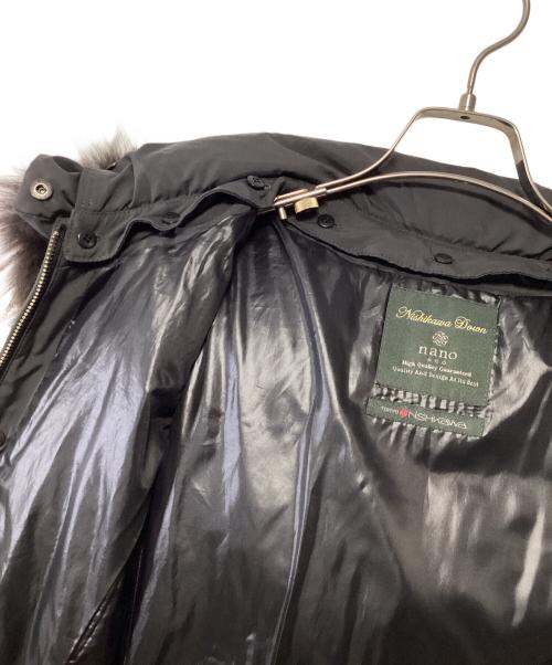 nano・universe（ナノ・ユニバース）nano・universe (ナノ・ユニバース) 西川ダウンコート チャコールグレー サイズ:38の古着・服飾アイテム