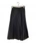 Mila Owen (ミラオーウェン) ウエストゴムデザインシアープリーツスカート ブラック サイズ:1：4000円