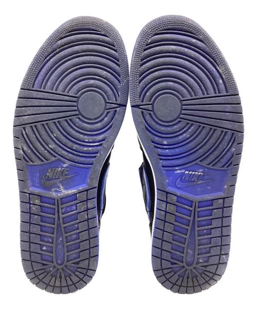 NIKE（ナイキ）NIKE (ナイキ) AIR JORDAN 1 MID ブラック×ブルー サイズ:29の古着・服飾アイテム
