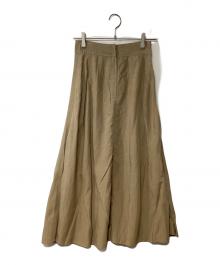 Whim Gazette（ウィムガゼット）の古着「スカート」｜ベージュ