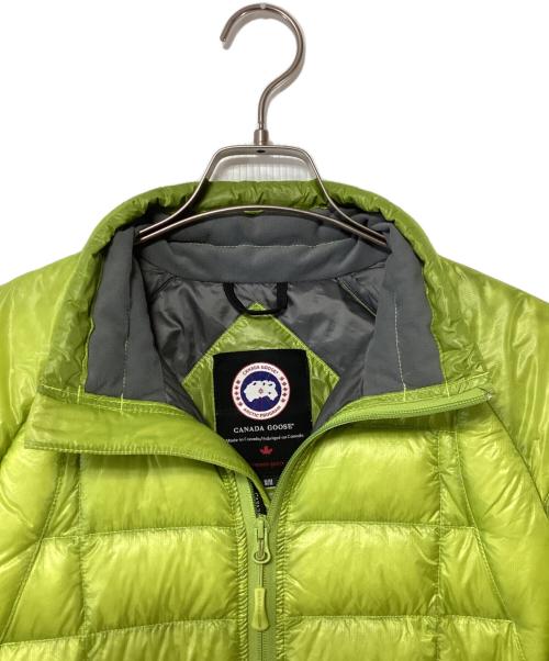 CANADA GOOSE（カナダグース）CANADA GOOSE (カナダグース) ハイブリッドライトダウンジャケット ライトグリーン サイズ:Mの古着・服飾アイテム