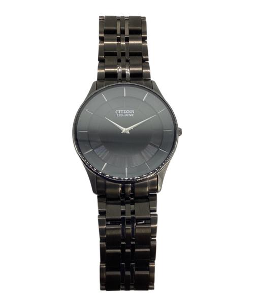 CITIZEN（シチズン）CITIZEN (シチズン) 腕時計　エコドライブ ブラックの古着・服飾アイテム
