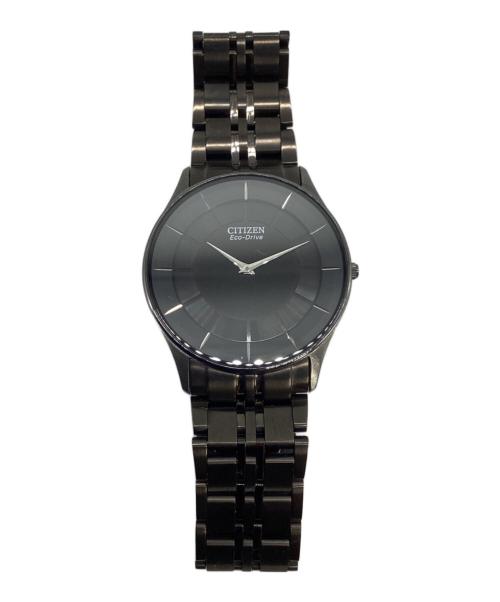 CITIZEN（シチズン）CITIZEN (シチズン) 腕時計　エコドライブ ブラックの古着・服飾アイテム