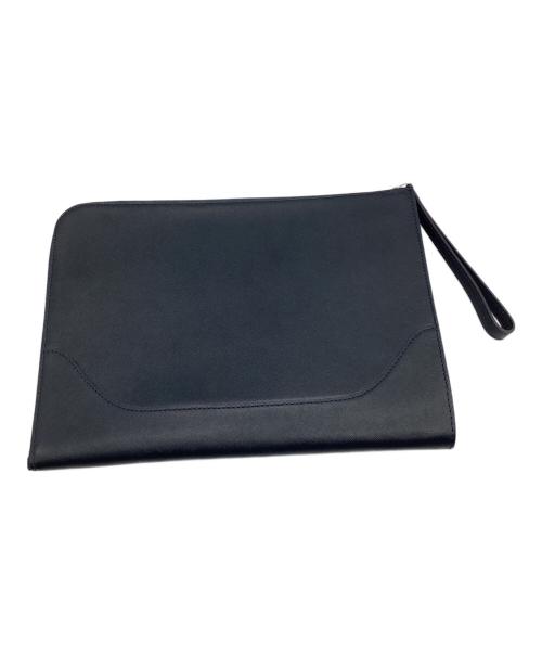 PELLE MORBIDA（ペッレモルビダ）PELLE MORBIDA (ペッレモルビダ) クラッチバッグ ネイビーの古着・服飾アイテム